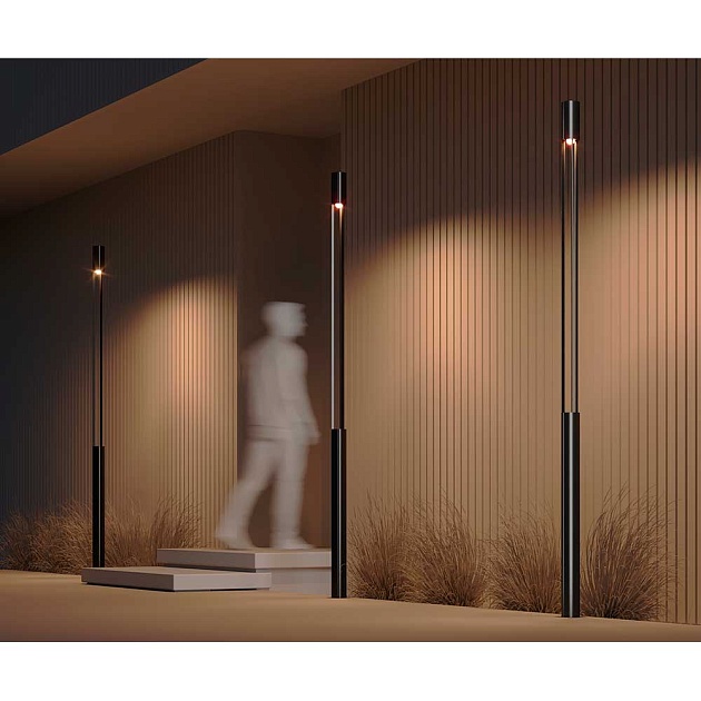 Садово-парковый светодиодный светильник Maytoni Mill O427FL-L30GF3K изображение 2 Садово-парковый светодиодный светильник Maytoni Mill O427FL-L30GF3K Фото № 2