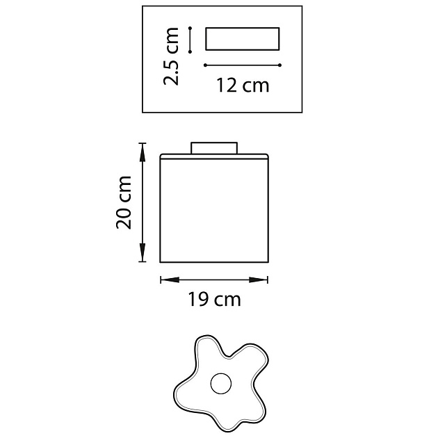 Потолочный светильник Lightstar Nubi 802017 изображение 3 Потолочный светильник Lightstar Nubi 802017 Фото № 3