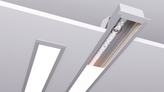 Встраиваемый светодиодный светильник Siled Linea Inner 7370027 Фото № 