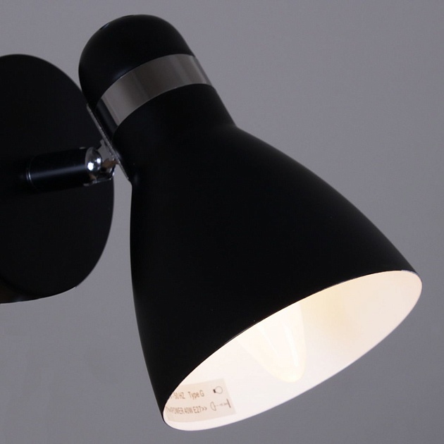 Спот Reluce 04714-0.2-01 BK Фото № 3