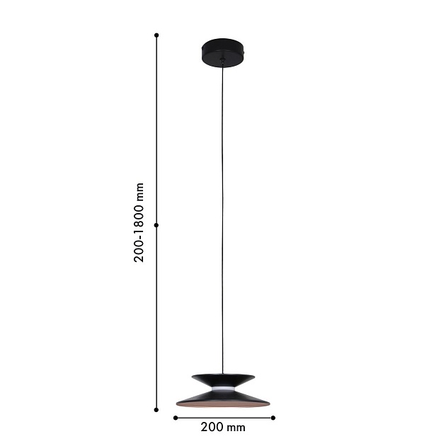 Подвесной светодиодный светильник Favourite Platt 4372-1P изображение 2 Подвесной светодиодный светильник Favourite Platt 4372-1P Фото № 2