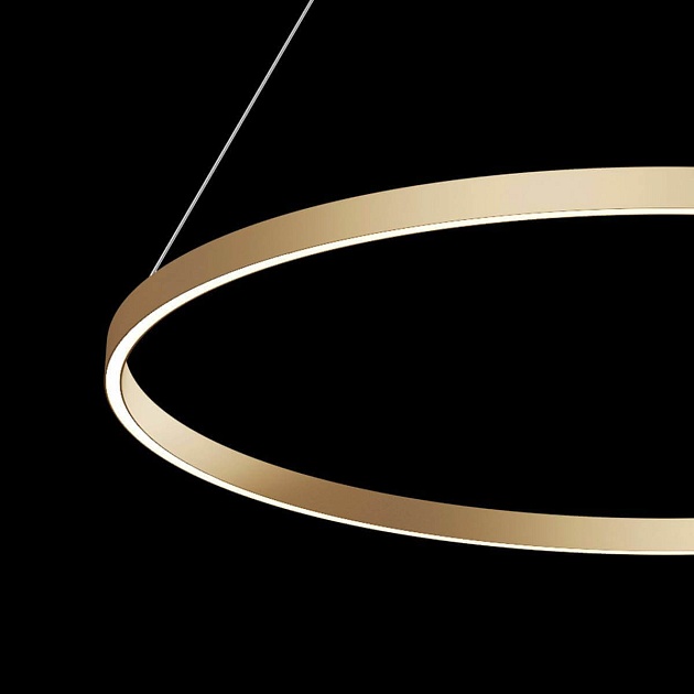 Подвесной светодиодный светильник Maytoni Rim MOD058PL-L54BS4K изображение 3 Подвесной светодиодный светильник Maytoni Rim MOD058PL-L54BS4K Фото № 3