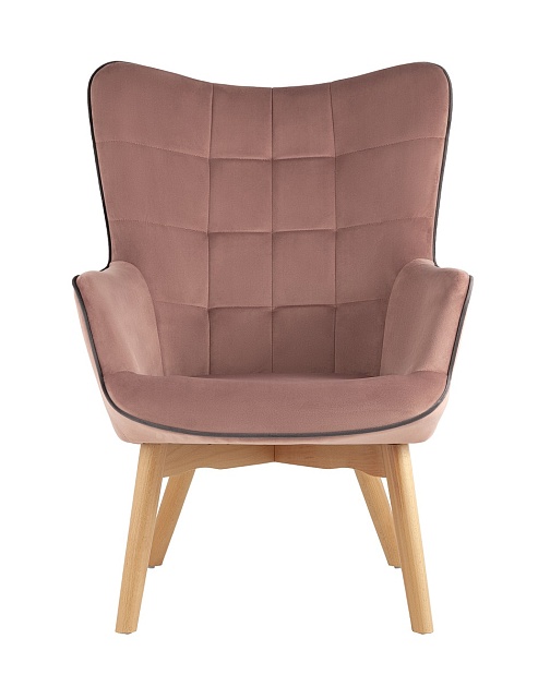 Кресло Stool Group Манго велюр розовый MANCO HLR-34 изображение 3 Кресло Stool Group Манго велюр розовый MANCO HLR-34 Фото № 3