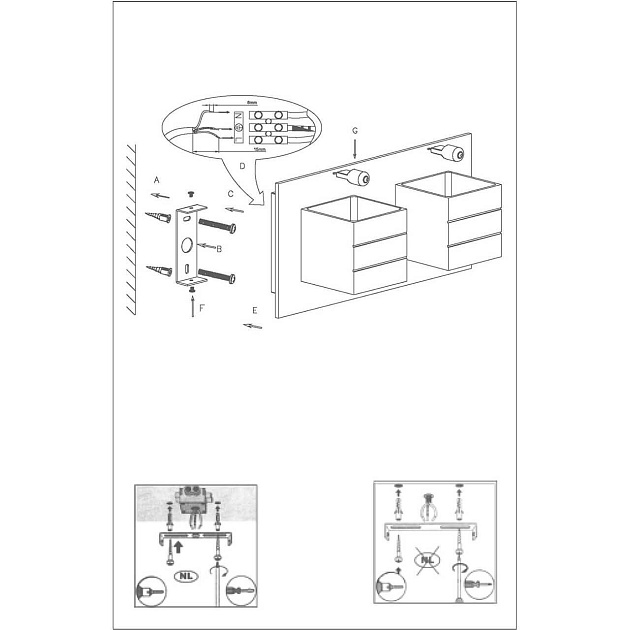 Настенный светильник Lucide Bok 17282/02/12 изображение 2 Настенный светильник Lucide Bok 17282/02/12 Фото № 2