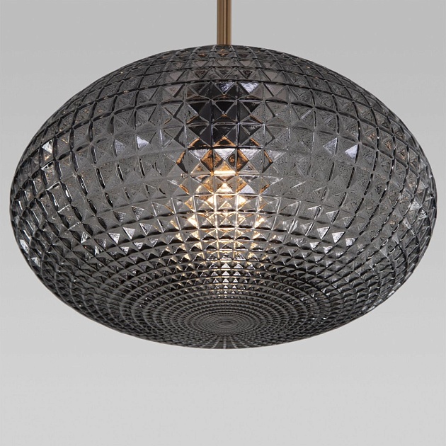 Подвесной светильник Eurosvet Gem 50263/1 темно-серый Фото № 4