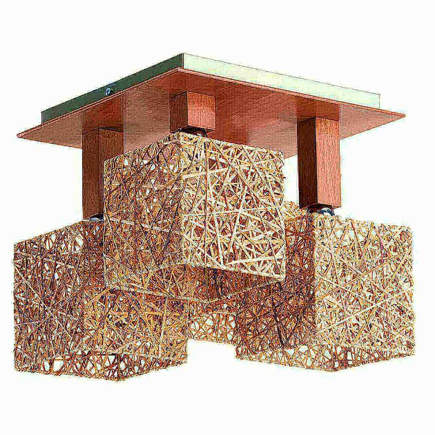 Потолочная люстра Alfa Abaka Bez 16615 Фото № 