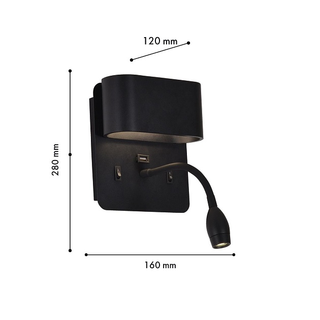 Настенный светодиодный светильник F-Promo Parret 4476-2W изображение 2 Настенный светодиодный светильник F-Promo Parret 4476-2W Фото № 2