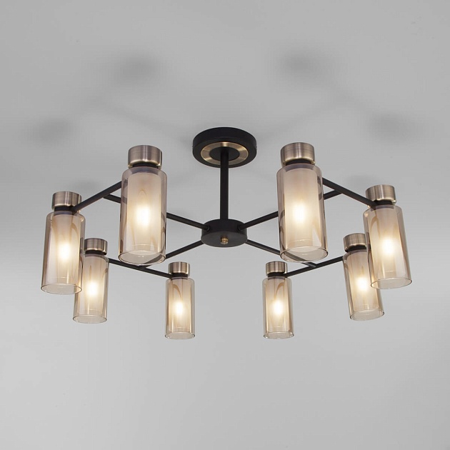 Потолочная люстра Eurosvet Amado 70115/8 черный Фото № 