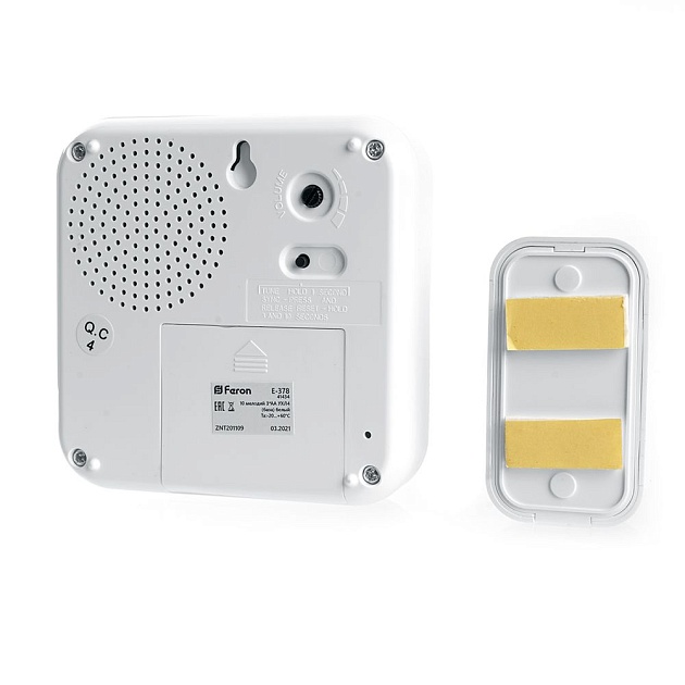 Звонок беспроводной Feron E-378 41434 изображение 2 Звонок беспроводной Feron E-378 41434 Фото № 2