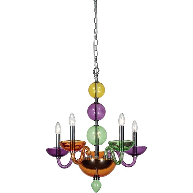 Подвесная люстра Divinare Letizia 1156/01 LM-5 Фото № 