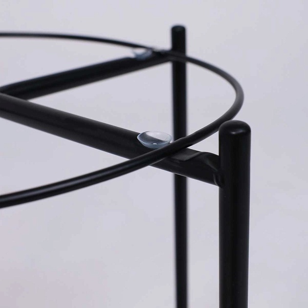 Журнальный стол AksHome Trick черный, d 420*520 91082 изображение 3 Журнальный стол AksHome Trick черный, d 420*520 91082 Фото № 3