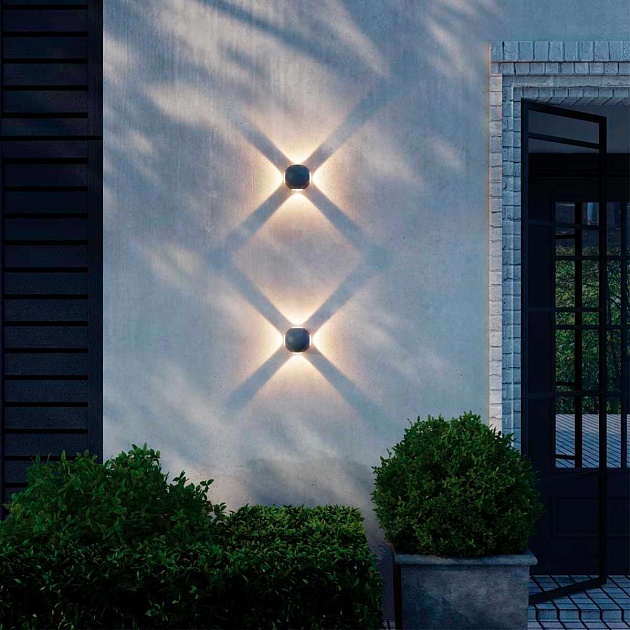 Уличный настенный светодиодный светильник Novotech Street Calle 358464 Фото № 4