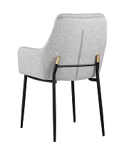 Кресло Stool Group Саманта рогожка светло-серый 129068 BEL-40 4