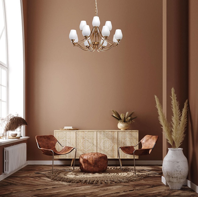 Подвесная люстра Chiaro Палермо 386016812 Фото № 15