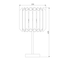 Настольная лампа Bogates Castellie 01107/3 2