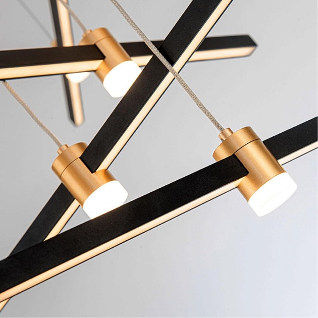 Подвесной светодиодный светильник Arte Lamp Errai A2195SP-5BK изображение 2 Подвесной светодиодный светильник Arte Lamp Errai A2195SP-5BK Фото № 2