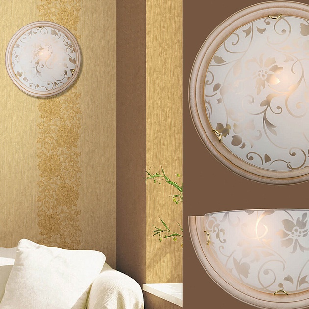 Настенный светильник Sonex Gl-wood Provence crema 056 изображение 2 Настенный светильник Sonex Gl-wood Provence crema 056 Фото № 2