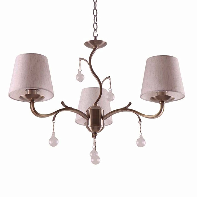 Подвесная люстра ЭкономСвет 13146/3AB WT Фото № 