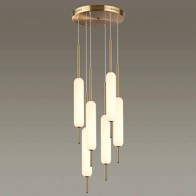 Подвесной светодиодный светильник Odeon Light Pendant Reeds 4794/72L изображение 2 Подвесной светодиодный светильник Odeon Light Pendant Reeds 4794/72L Фото № 2