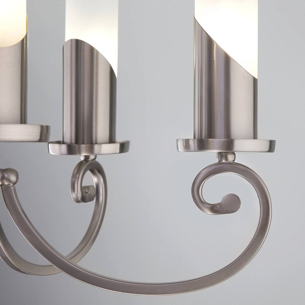 Подвесная люстра Eurosvet Banci 60117/5 никель Фото № 4