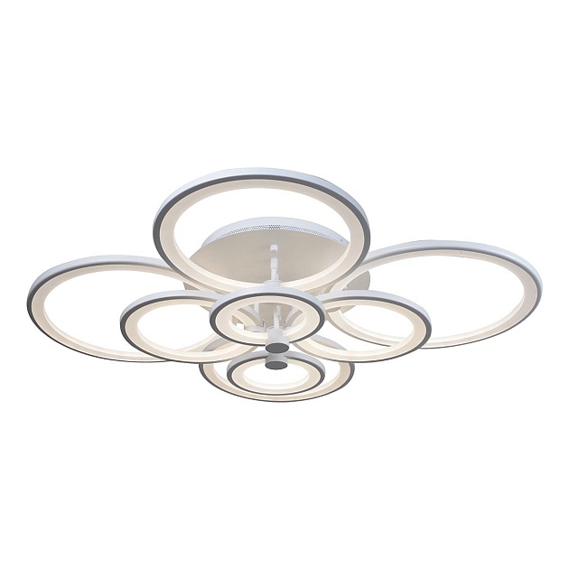 Потолочная светодиодная люстра iLedex Ring A001/8 WH изображение Потолочная светодиодная люстра iLedex Ring A001/8 WH Фото №