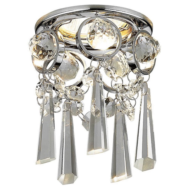 Встраиваемый светильник Ambrella light Crystal K2222 CH/CL Фото № 