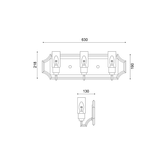 Бра Vele Luce Elsa VL4214W03 Фото № 5