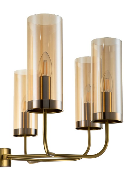 Подвесная люстра Indigo Balletto 13014/8R Brass V000253 Фото № 3