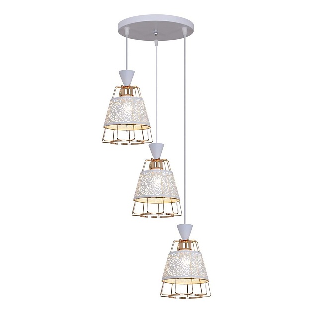 Подвесная люстра Reluce 02508-0.9-03 WH Фото № 