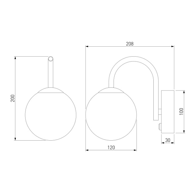 Бра Bogates Brook 359/1 латунь Фото № 2