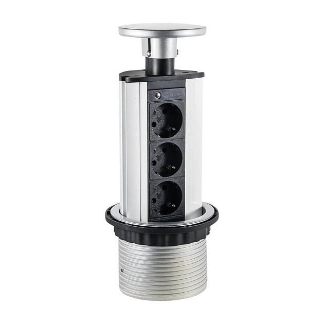 Блок розеточный настольный 3 поста Ecoplast LUK 70303 Фото № 