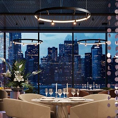 Подвесная светодиодная люстра Odeon Light Hightech Fonda 4317/58L 3