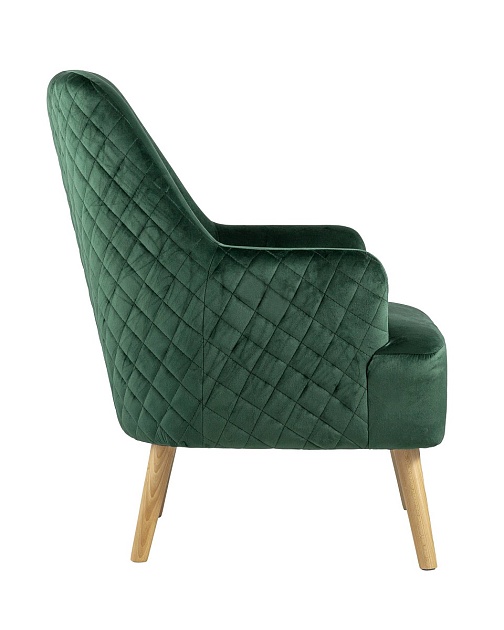 Кресло Stool Group Хантер велюр зеленый HUTTER GREEN изображение 3 Кресло Stool Group Хантер велюр зеленый HUTTER GREEN Фото № 3
