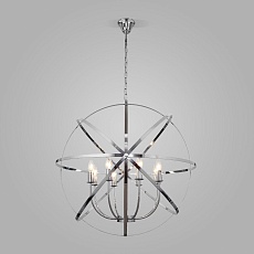 Подвесная люстра Eurosvet Santi 60139/8 хром 4