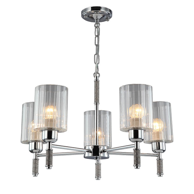 Подвесная люстра Omnilux Dronero OML-66503-05 изображение Подвесная люстра Omnilux Dronero OML-66503-05 Фото №