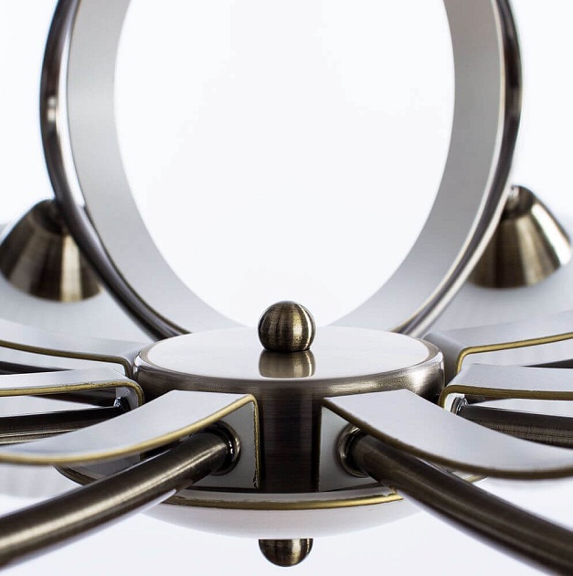 Потолочная люстра Arte Lamp Ellisse A6342PL-8WG Фото № 2