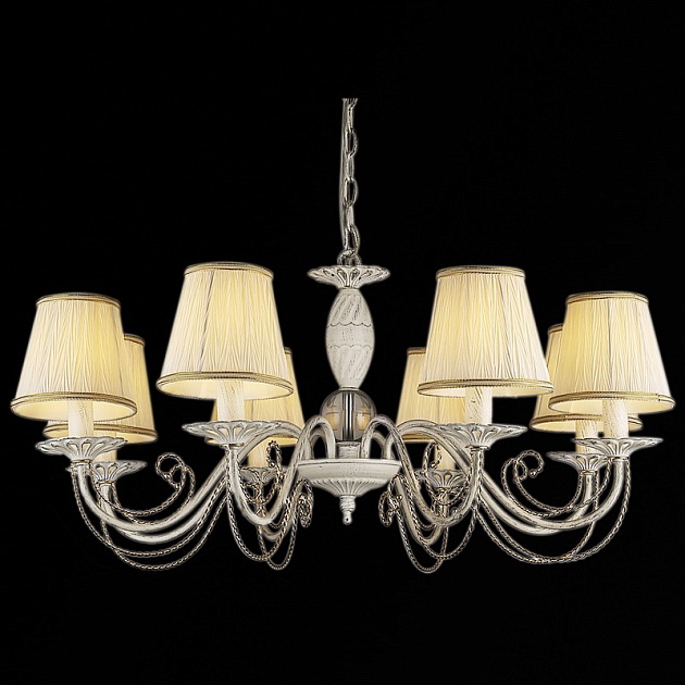 Подвесная люстра Illumico IL6010-8P-17 WT GD изображение Подвесная люстра Illumico IL6010-8P-17 WT GD Фото №