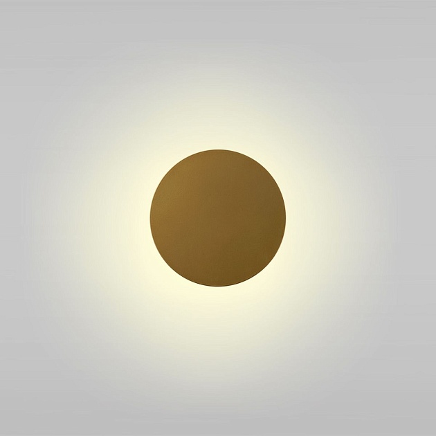 Настенный светодиодный светильник TK Lighting 1425 Luna Gold изображение Настенный светодиодный светильник TK Lighting 1425 Luna Gold Фото №