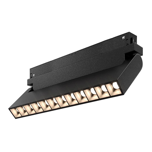 Трековый светодиодный светильник для магнитного шинопровода Arte Lamp Linea A4638PL-1BK Фото № 