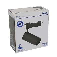 Трековый светодиодный светильник Feron AL137 51178 2