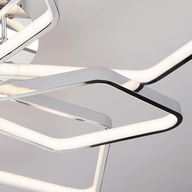 Потолочная светодиодная люстра Eurosvet Kalifea 90081/8 хром изображение 5 Потолочная светодиодная люстра Eurosvet Kalifea 90081/8 хром Фото № 5