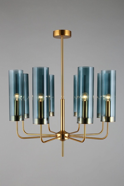 Подвесная люстра Omnilux Parrini OML-99617-08 изображение 2 Подвесная люстра Omnilux Parrini OML-99617-08 Фото № 2