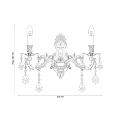 Бра Lucia Tucci Barletta W122.2 Cream White 1