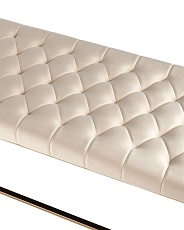 Банкетка Stool Group ИНСИГНИЯ вельвет бежевый сталь золото BENCH-011-TG-BG 2