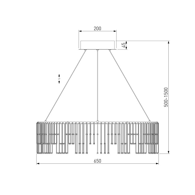 Подвесной светодиодный светильник Bogates Firefly 454/1 изображение 2 Подвесной светодиодный светильник Bogates Firefly 454/1 Фото № 2