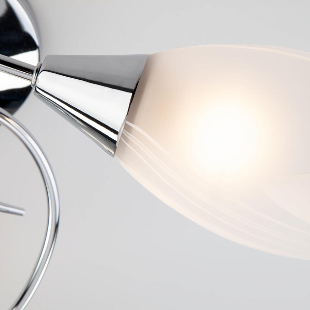 Подвесная люстра Eurosvet 30100/3 хром Фото № 3