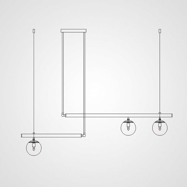 Подвесная люстра Imperium Loft Barra 204150-26 Фото № 2