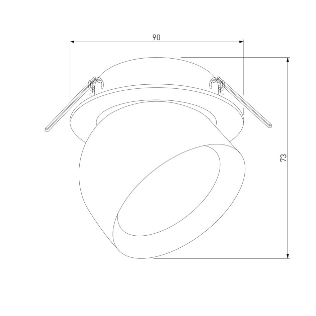 Встраиваемый светодиодный спот Elektrostandard Uno 25092/LED a065453 изображение 2 Встраиваемый светодиодный спот Elektrostandard Uno 25092/LED a065453 Фото № 2