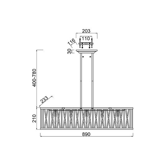 Подвесной светильник Vele Luce Merluzzo VL1482P05 изображение 3 Подвесной светильник Vele Luce Merluzzo VL1482P05 Фото № 3