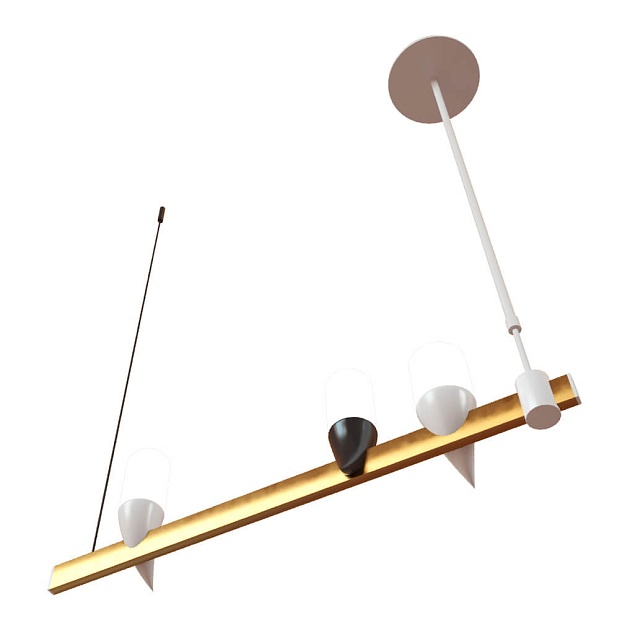 Подвесная светодиодная люстра Loft IT Whisper 1028-3WH Фото № 5